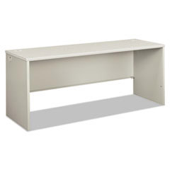38000 SERIES DESK SHELL, LAMINATE, 72W X 24D X 30H, SILVER MESH/LIGHT GRAY